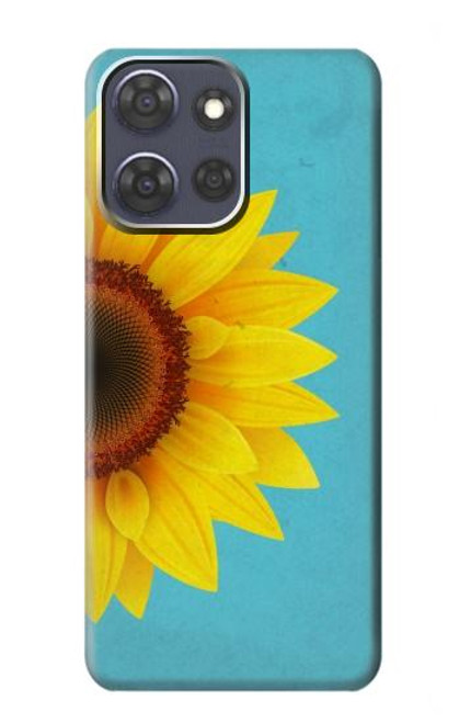 S3039 Vintage Sunflower Blue Case For Motorola Moto G Power (2025)