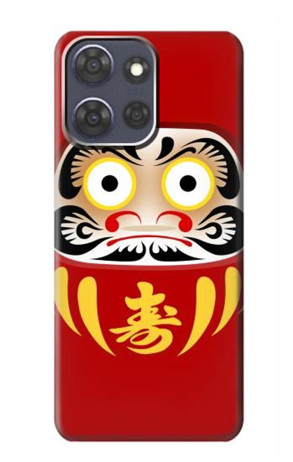 S3045 Japan Good Luck Daruma Doll Case For Motorola Moto G Power (2025)