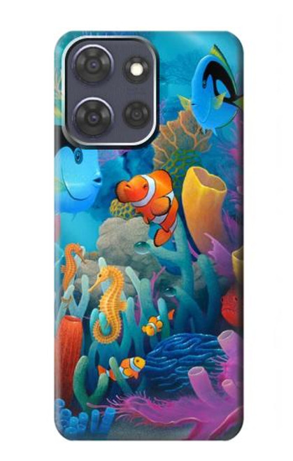 S3227 Underwater World Cartoon Case For Motorola Moto G Power (2025)