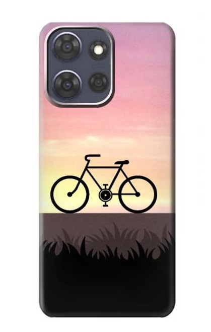 S3252 Bicycle Sunset Case For Motorola Moto G Power (2025)