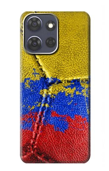 S3306 Colombia Flag Vintage Football Graphic Case For Motorola Moto G Power (2025,2026)