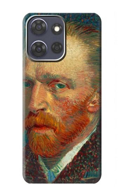 S3335 Vincent Van Gogh Self Portrait Case For Motorola Moto G Power (2025)