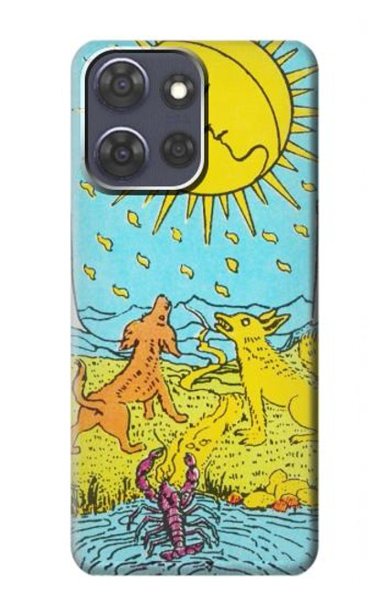 S3435 Tarot Card Moon Case For Motorola Moto G Power (2025)