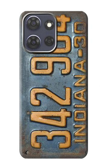 S3750 Vintage Vehicle Registration Plate Case For Motorola Moto G Power (2025,2026)