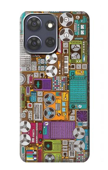 S3879 Retro Music Doodle Case For Motorola Moto G Power (2025,2026)