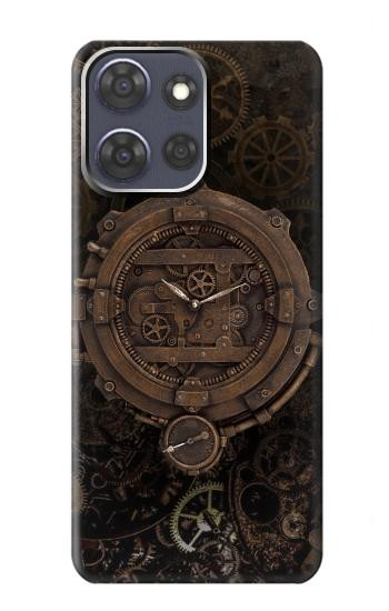 S3902 Steampunk Clock Gear Case For Motorola Moto G Power (2025,2026)