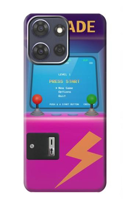 S3961 Arcade Cabinet Retro Machine Case For Motorola Moto G Power (2025)