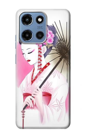 S2579 Japanese Traditional Geisha Kimono Case For Motorola Moto G 5G (2025)