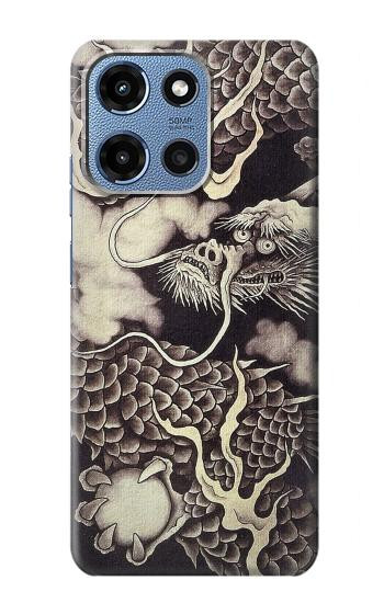 S2719 Japan Painting Dragon Case For Motorola Moto G 5G (2025)