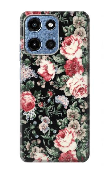 S2727 Vintage Rose Pattern Case For Motorola Moto G 5G (2025)