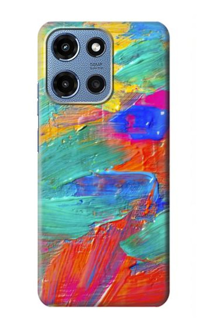 S2942 Brush Stroke Painting Case For Motorola Moto G 5G (2025)