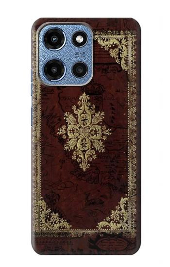 S3014 Vintage Map Book Cover Case For Motorola Moto G 5G (2025)