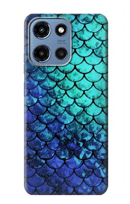 S3047 Green Mermaid Fish Scale Case For Motorola Moto G 5G (2025)