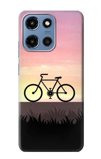 S3252 Bicycle Sunset Case For Motorola Moto G 5G (2025)