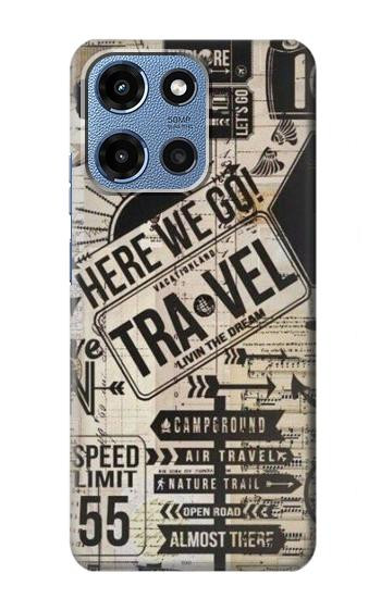 S3441 Vintage Travel Case For Motorola Moto G 5G (2025)