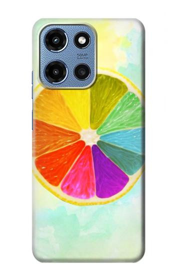 S3493 Colorful Lemon Case For Motorola Moto G 5G (2025)
