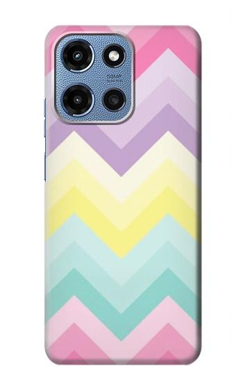 S3514 Rainbow Zigzag Case For Motorola Moto G 5G (2025)