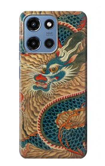 S3541 Dragon Cloud Painting Case For Motorola Moto G 5G (2025)