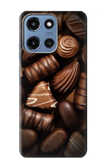 S3840 Dark Chocolate Milk Chocolate Lovers Case For Motorola Moto G 5G (2025)