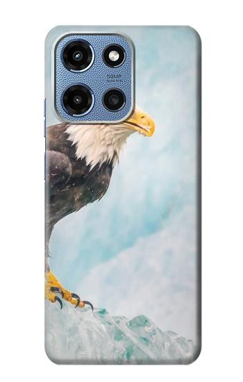 S3843 Bald Eagle On Ice Case For Motorola Moto G 5G (2025)