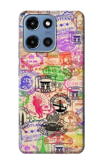 S3904 Travel Stamps Case For Motorola Moto G 5G (2025)