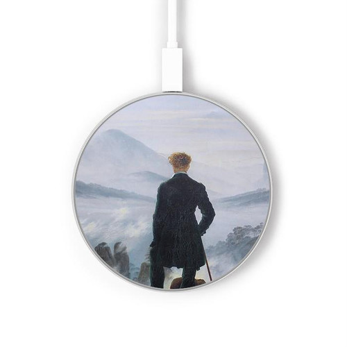 S3789 Wanderer above the Sea of Fog Wireless Charger Pad 15W Type-C iPhone Android LED Light Charging Station S3789 Wanderer above the Sea of Fog Wireless Charger Pad 15W Type-C iPhone Android LED Light Charging Station