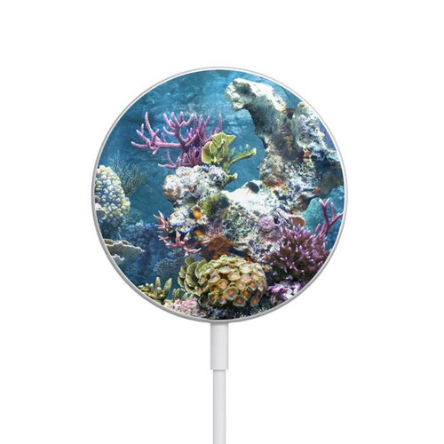 S0227 Aquarium Magnetic Wireless Charger Pad with MagSafe 15W for iPhone 16 15 14 13 12