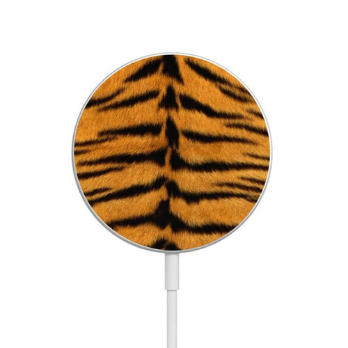 S0576 Tiger Skin Magnetic Wireless Charger Pad with MagSafe 15W for iPhone 16 15 14 13 12