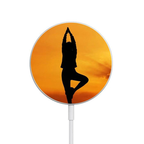 S0832 Yoga Magnetic Wireless Charger Pad with MagSafe 15W for iPhone 16 15 14 13 12