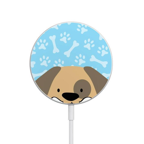 S2669 Cute Dog Paws Bones Cartoon Magnetic Wireless Charger Pad with MagSafe 15W for iPhone 16 15 14 13 12