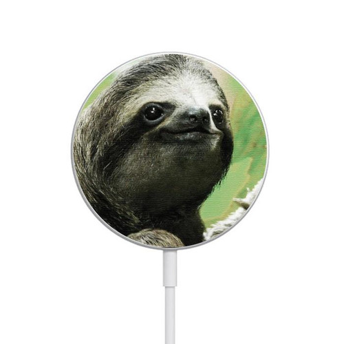 S2708 Smiling Sloth Magnetic Wireless Charger Pad with MagSafe 15W for iPhone 16 15 14 13 12