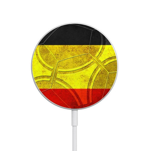 S2965 Belgium Football Soccer Magnetic Wireless Charger Pad with MagSafe 15W for iPhone 16 15 14 13 12