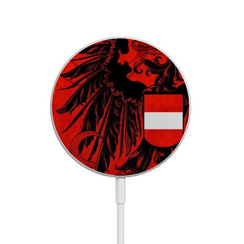 S3004 Austria Football Soccer Magnetic Wireless Charger Pad with MagSafe 15W for iPhone 16 15 14 13 12