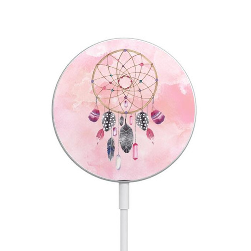 S3094 Dreamcatcher Watercolor Painting Magnetic Wireless Charger Pad with MagSafe 15W for iPhone 16 15 14 13 12