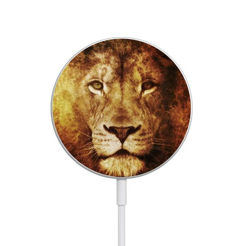 S3182 Lion Magnetic Wireless Charger Pad with MagSafe 15W for iPhone 16 15 14 13 12