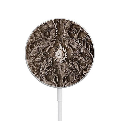 S3395 Dragon Door Magnetic Wireless Charger Pad with MagSafe 15W for iPhone 16 15 14 13 12