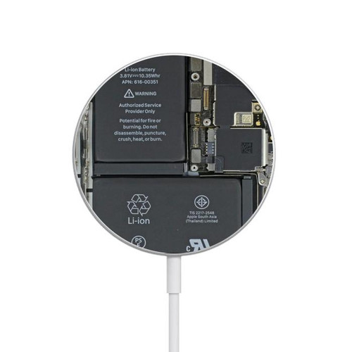 S3467 Inside Mobile Phone Graphic Magnetic Wireless Charger Pad with MagSafe 15W for iPhone 16 15 14 13 12