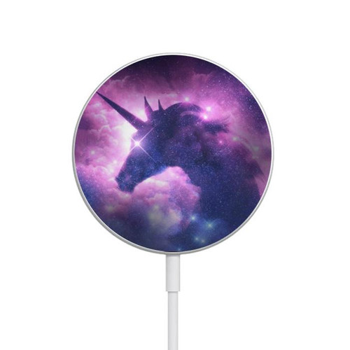 S3538 Unicorn Galaxy Magnetic Wireless Charger Pad with MagSafe 15W for iPhone 16 15 14 13 12