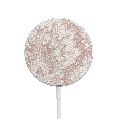 S3580 Mandal Line Art Magnetic Wireless Charger Pad with MagSafe 15W for iPhone 16 15 14 13 12