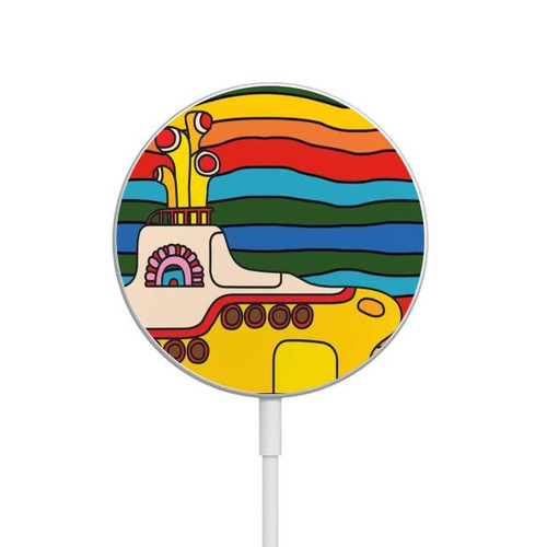 S3599 Hippie Submarine Magnetic Wireless Charger Pad with MagSafe 15W for iPhone 16 15 14 13 12