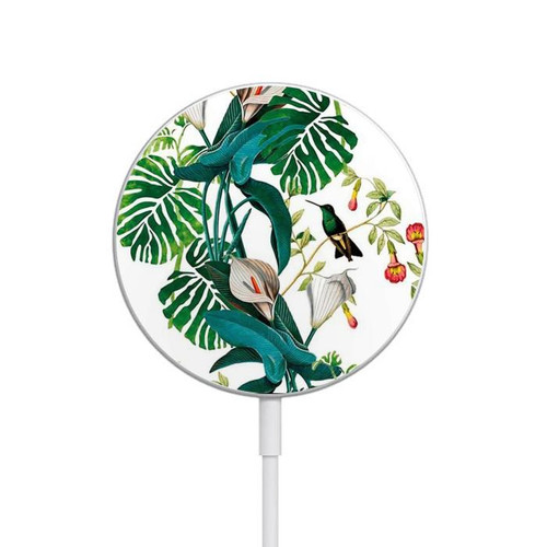 S3697 Leaf Life Birds Magnetic Wireless Charger Pad with MagSafe 15W for iPhone 16 15 14 13 12