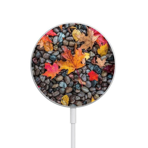 S3889 Maple Leaf Magnetic Wireless Charger Pad with MagSafe 15W for iPhone 16 15 14 13 12