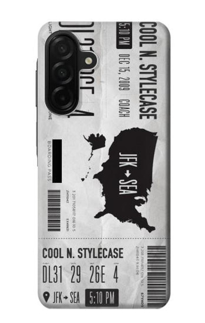 S3615 Airline Boarding Pass Art Case For Samsung Galaxy A26