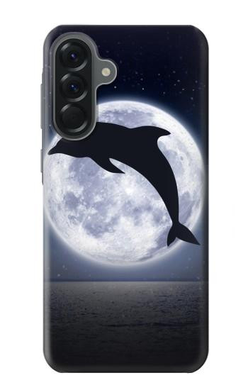 S3510 Dolphin Moon Night Case For Samsung Galaxy A56