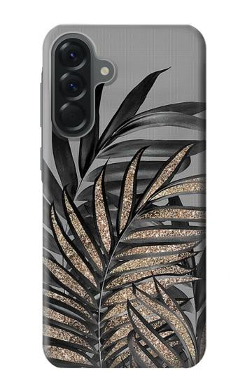 S3692 Gray Black Palm Leaves Case For Samsung Galaxy A56