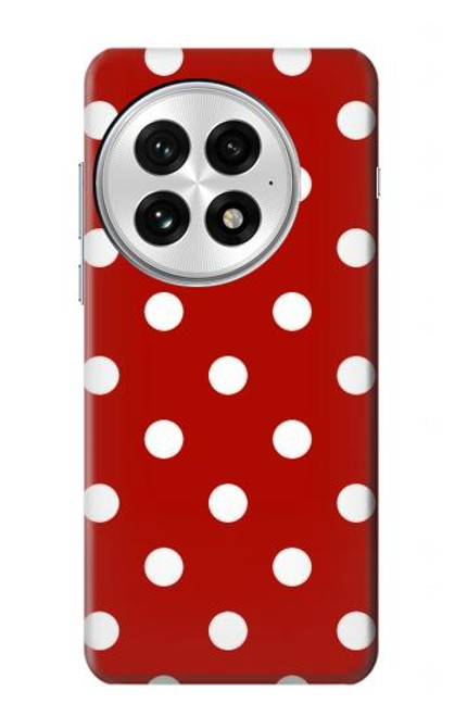 S2951 Red Polka Dots Case For OnePlus 13