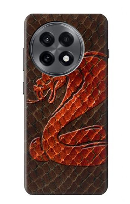 S0663 Cobra Snake Skin Case For OnePlus 13R