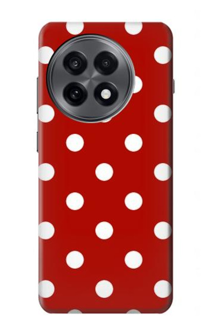 S2951 Red Polka Dots Case For OnePlus 13R