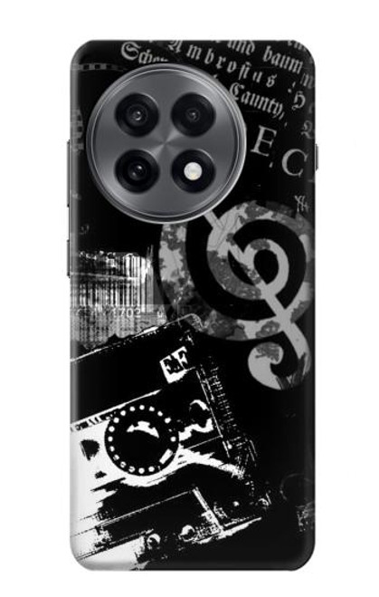 S3197 Music Cassette Note Case For OnePlus 13R