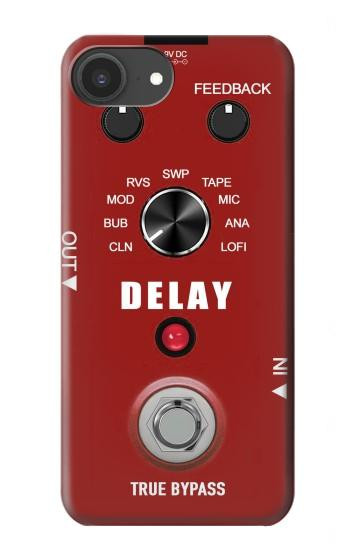 S4011 Red Guitar Analog Delay Graphic Case For iPhone 16e, 17e
